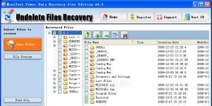 MiniTool Power Data Recovery Free Edition 7.0 screenshot 1