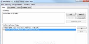 MKVToolnix 9.3.0 Ücretsiz İngilizce 13.5 MB screenshot 1
