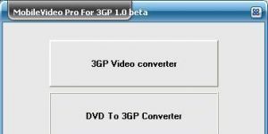 Mobilevideo Pro for 3GP 4.0 screenshot 1