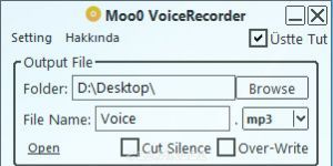 Moo0 VoiceRecorder 1.43 screenshot 1