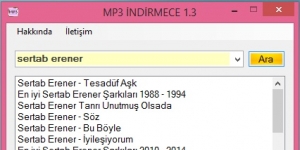 MP3 İndirmece 1.7 screenshot 1
