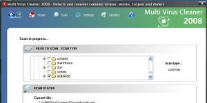 Multi Virus Cleaner 13.1.0 screenshot 1