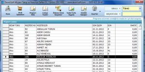 Müşteri Takip ve Veresiye Defteri Ücretsiz Sürüm (Muhasebe) 9.9.5 screenshot 1