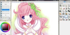 MyPaint 1.2.0 screenshot 1
