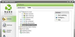 NANO AntiVirus 1.0.38.75127 Ücretsiz İngilizce 8 MB screenshot 1