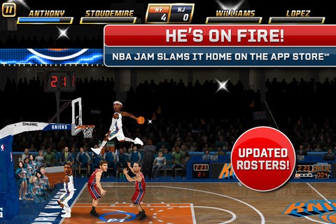 NBA JAM by EA SPORTS screenshot 1