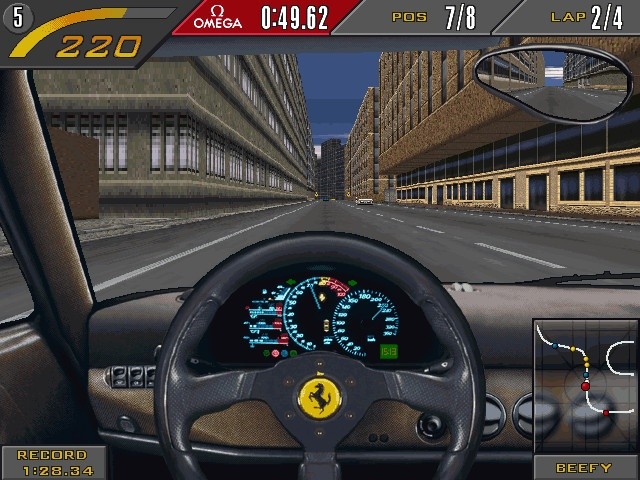 Need For Speed II demo screenshot 1