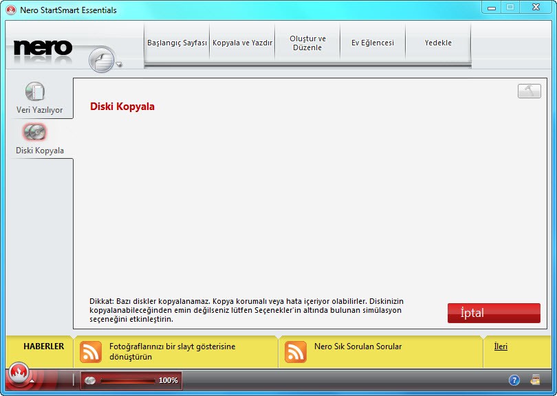 Nero Free screenshot 1