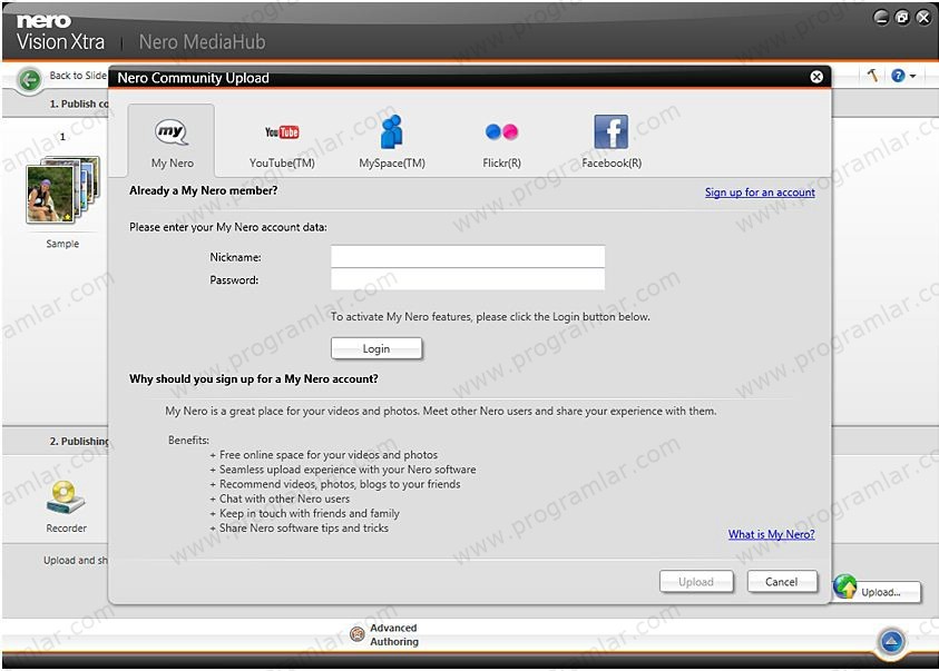Nero screenshot 1