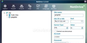 NetDrive 2.6.10 Ücretsiz İngilizce 62.5 MB screenshot 1
