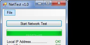 NetTest 2.0 screenshot 1