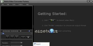 Nokia Video Converter Factory 3.0 screenshot 1