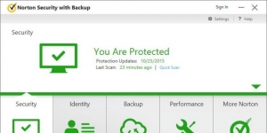 Norton Security Premium 2017 screenshot 1