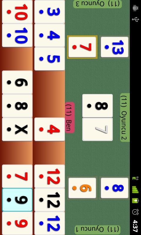 Okey Mini (Android) screenshot 1