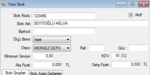 onmuhasebeprogrami.com Ön Muhasebe Programı 1.0 screenshot 1