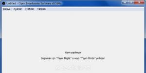Open Broadcaster Software 0.651 Beta screenshot 1