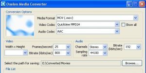 Oxelon Media Converter 1.1 screenshot 1