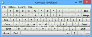 Oxynger KeyShield 1.1.0 screenshot 1