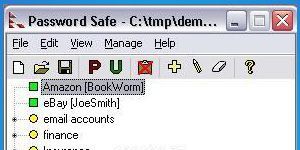 Password Safe 3.40.0 screenshot 1