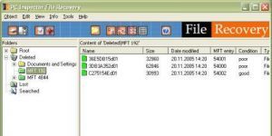 PC Inspector File Recovery 4.0 screenshot 1