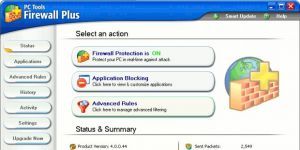 PC Tools Firewall Plus 7.0.0.123 screenshot 1