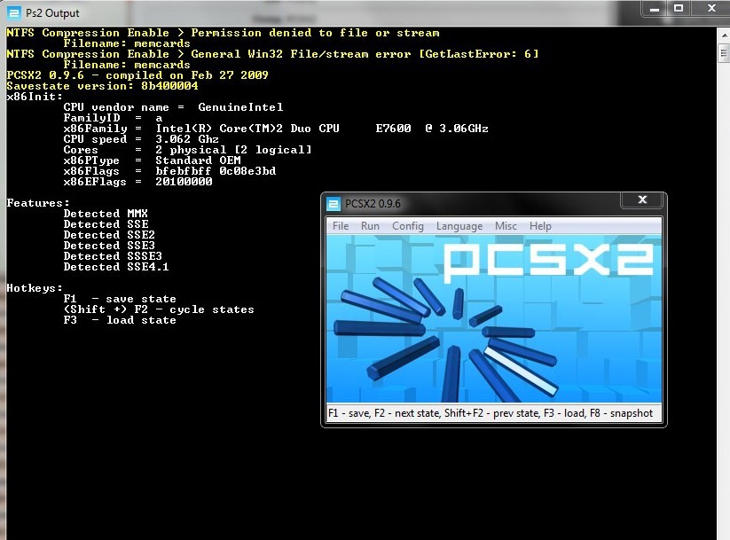 PCSX2 screenshot 1