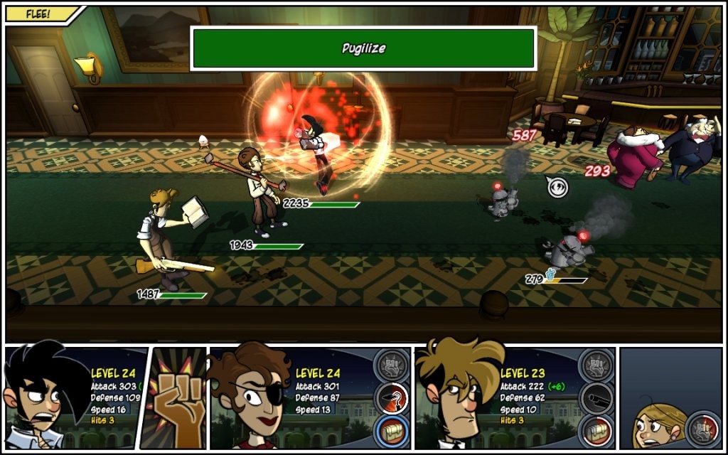 Penny Arcade Adventures: On the Rain-Slick Precipice of Darkness demo screenshot 1