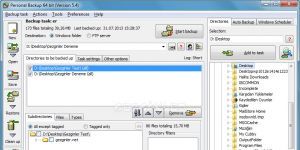 Personal Backup 5.8.3.1 Ücretsiz İngilizce 14.2 MB screenshot 1
