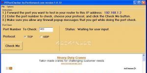 PF PortChecker 1.0.40 screenshot 1