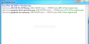 PngOptimizer 2.3 screenshot 1