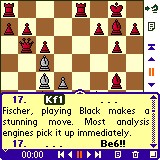 PocketChess Deluxe for Palm OS screenshot 1
