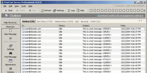 PostCast Free Smtp Mail Server 3.0.61 screenshot 1