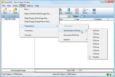 PowerISO screenshot 1