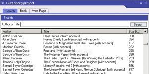 Project Gutenberg 1.0 screenshot 1