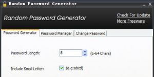 Random Password Generator 1.3 screenshot 1