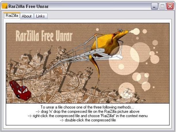 RarZilla Free Unrar screenshot 1
