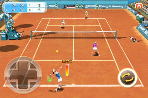 Real Tennis 2009 screenshot 1