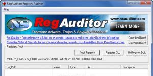 RegAuditor 2.4.5 screenshot 1