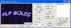Resim İmza Programı 1.0 screenshot 1
