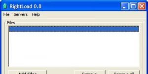 RightLoad 1.9 screenshot 1