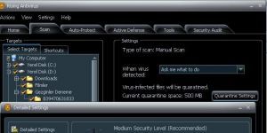 Rising Antivirus Free Edition 23.01.34.78 screenshot 1