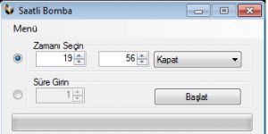 Saatli Bomba 1.0 screenshot 1