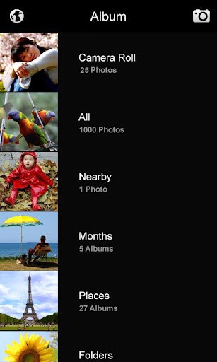 Scalado Album screenshot 1