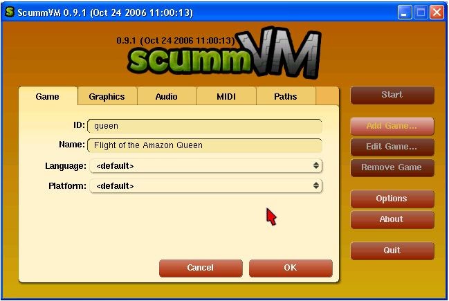 ScummVM screenshot 1
