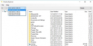 ShadowExplorer 0.9 screenshot 1