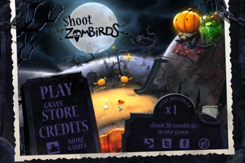 Shoot The Zombirds screenshot 1