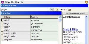 Siber Sözlük 1.9 screenshot 1