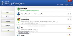 Simnet Startup Manager 2011 3.1.2.1 screenshot 1