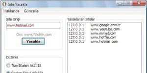 Site Yasakla 1.0 screenshot 1
