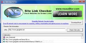 SiteLinkChecker 1.4.5 screenshot 1
